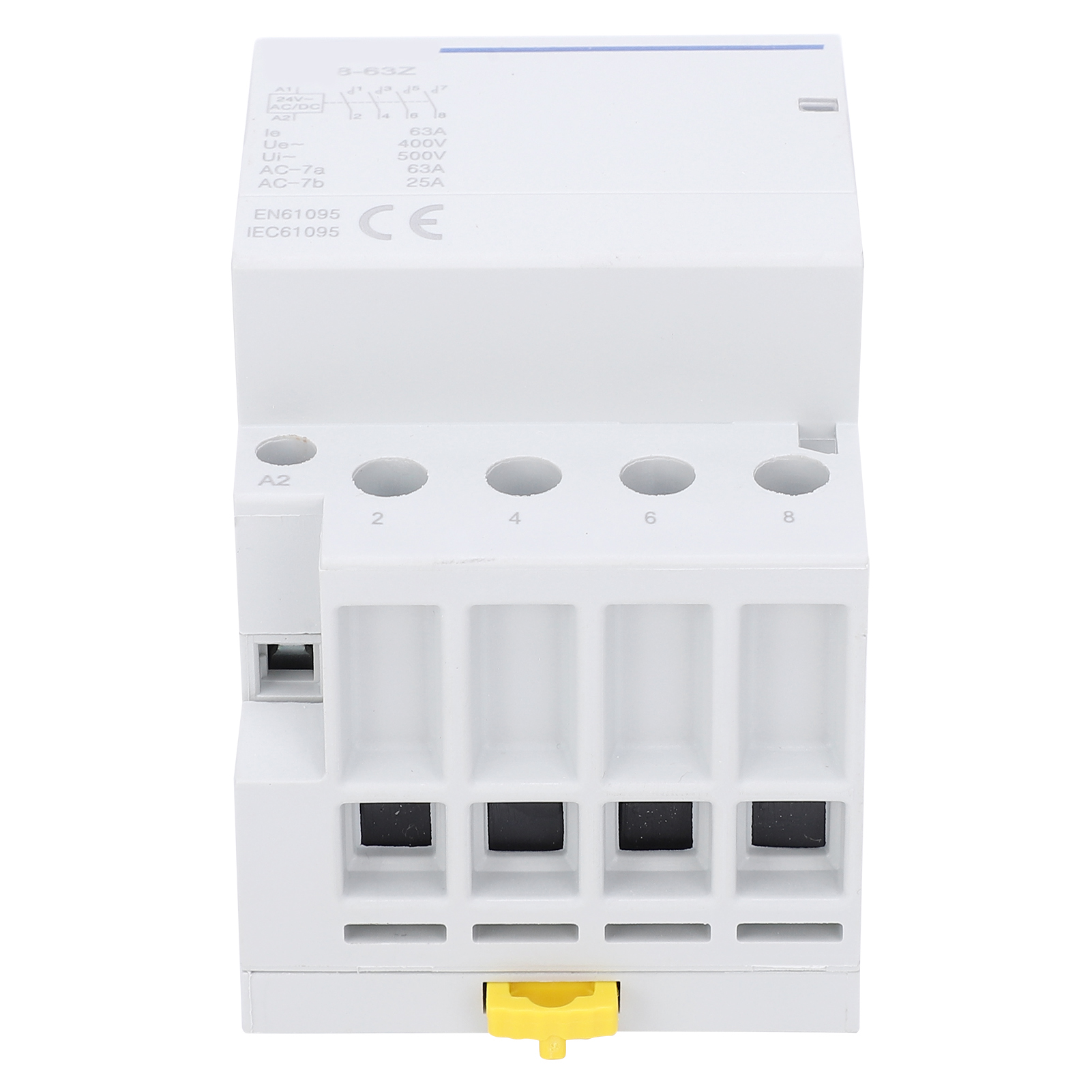 Bch8‑63 4no Haushaltsspannungsschütz 63a 400v Ac/dc Elektronischer Modulspulenschalter Ac/dc 24v