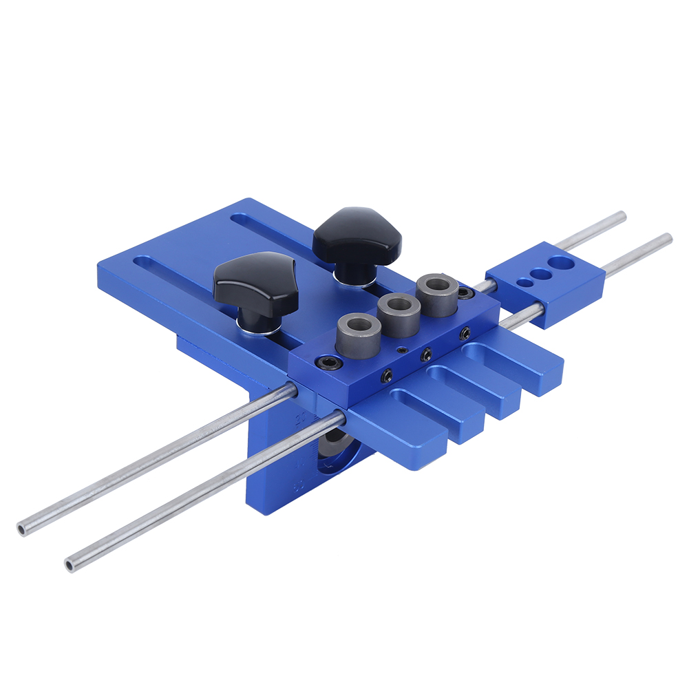 3-in-1-lochöffner, Positionierungswerkzeug, Holzbearbeitungszubehör, Hardwareteile, Aluminiumlegierung