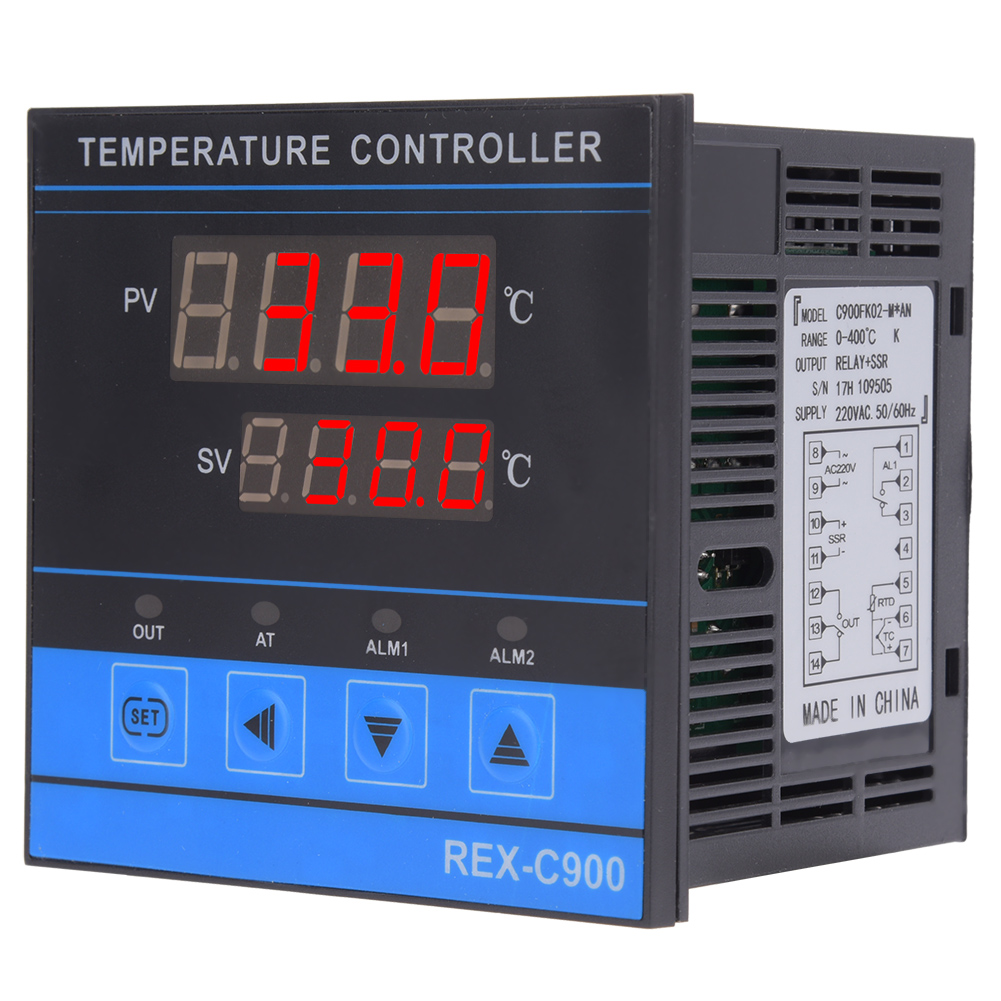 Digitaler Temperaturregler Mit Intelligentem, Hochempfindlichem Relayssr-ausgang (0-400℃)