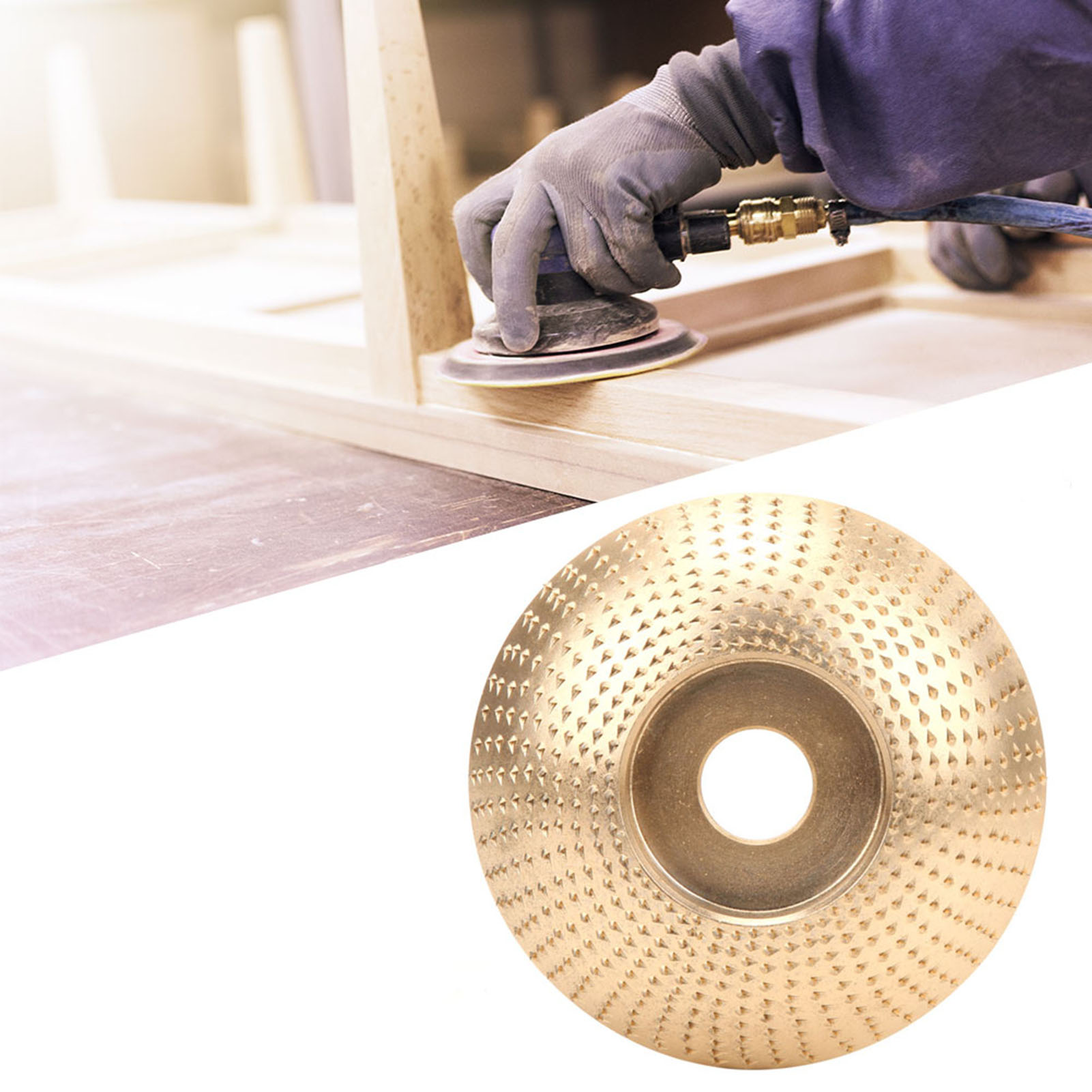 Golden Angle Grinder Formscheibe Schleifscheibe 85mm Holzbearbeitungswerkzeug Zubehör