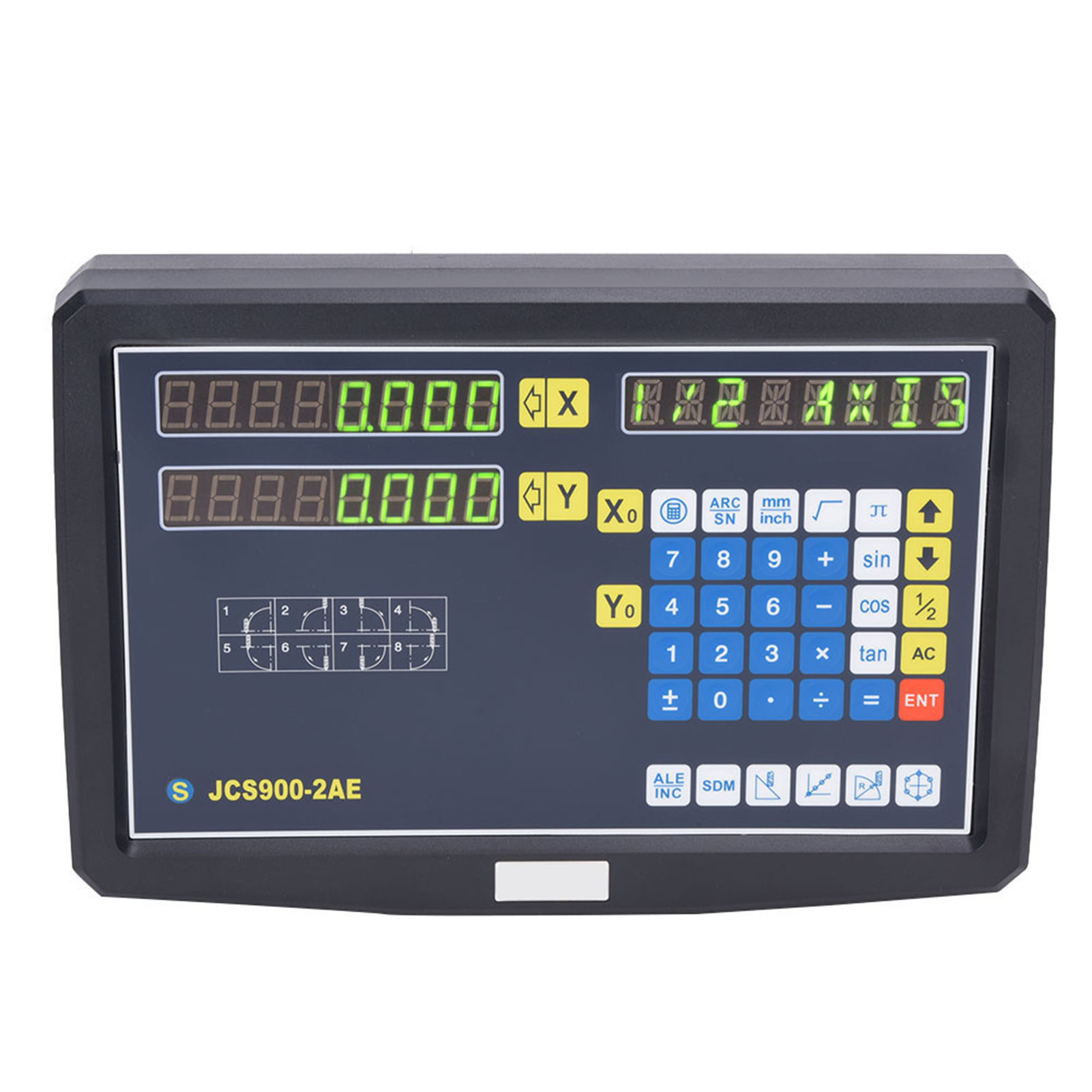 Jcs900-2ae Messskala-anzeige 03020 Mm, Dc 5 V, 1 M/s, Ttl-industrie-encoder Für Fräsmaschinen, Eu-stecker, 110–240 V