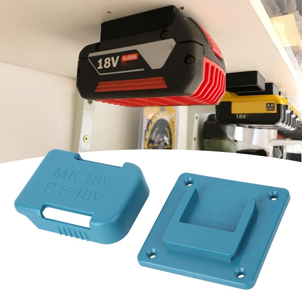 Befestigungsvorrichtung Für 18v-akkus Für Bosch 18v-akku- Und Elektrowerkzeuge (cyanblau)