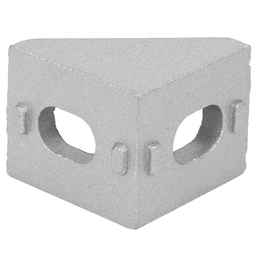 30 Stück Aluminium-eckwinkel, 2 Löcher, Rechtwinklig, L-form, Für 2020 Aluminiumprofile