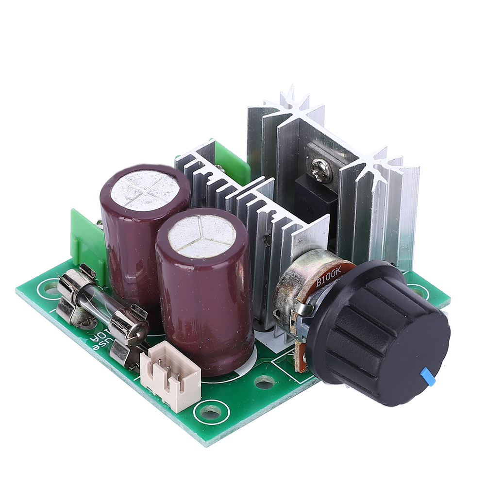Pwm-regler Für Stufenlose Drehzahlregelung, Hocheffizienter Drehzahlregler Für Gleichstrommotoren, 12–40 V, 10 A