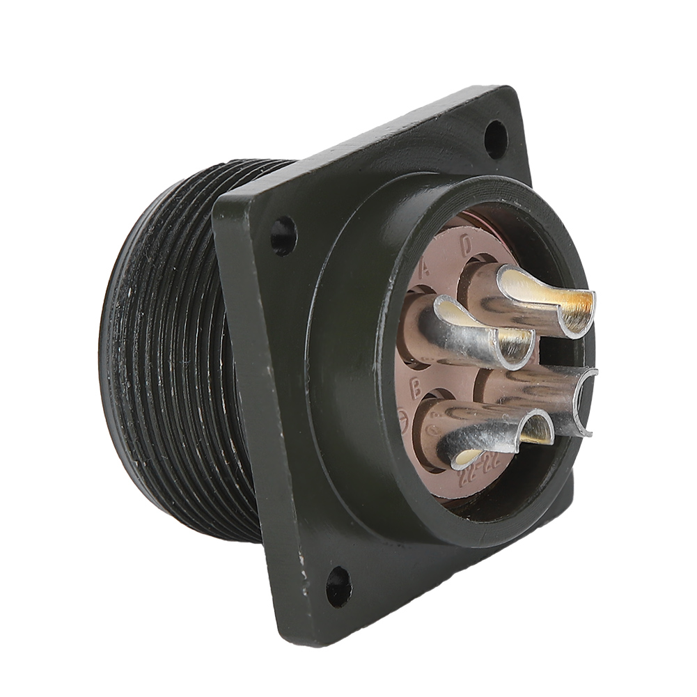Luftfahrtsteckdose 4-polig 2,2 Kw & 5,5 Kw Legierung Gerätestecker Motoren Industriequalität Hardware Werkzeuge