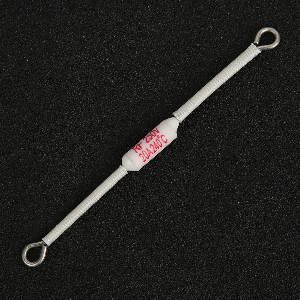 10 Stück Keramiksicherungen, Elektrisches Zubehör, Industrieteile, Verdrahtungsklemmenblock, 250 V, 20 A, 90 Mm, 240 °c
