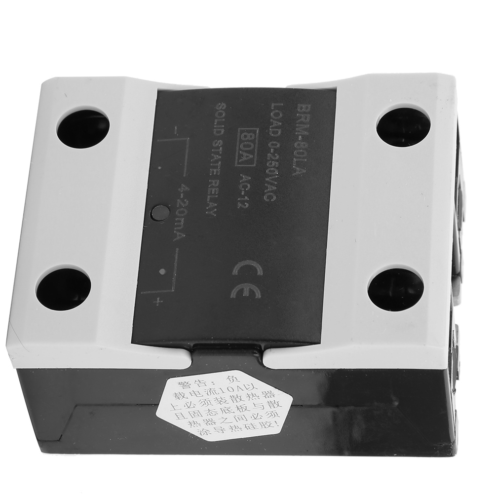 Brm-80la Ssr Halbleiterrelais Mit Led-lichtröhre, Flammhemmend Für Elektronische Bauteile