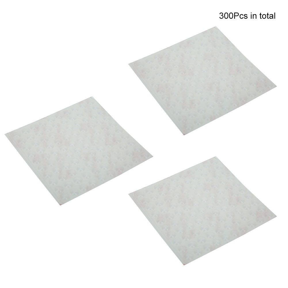 300 Stück Selbstklebende Silikon-fußpads, Transparent, Rutschfest, 6 X 2 Cm, Für Haushaltsmöbel