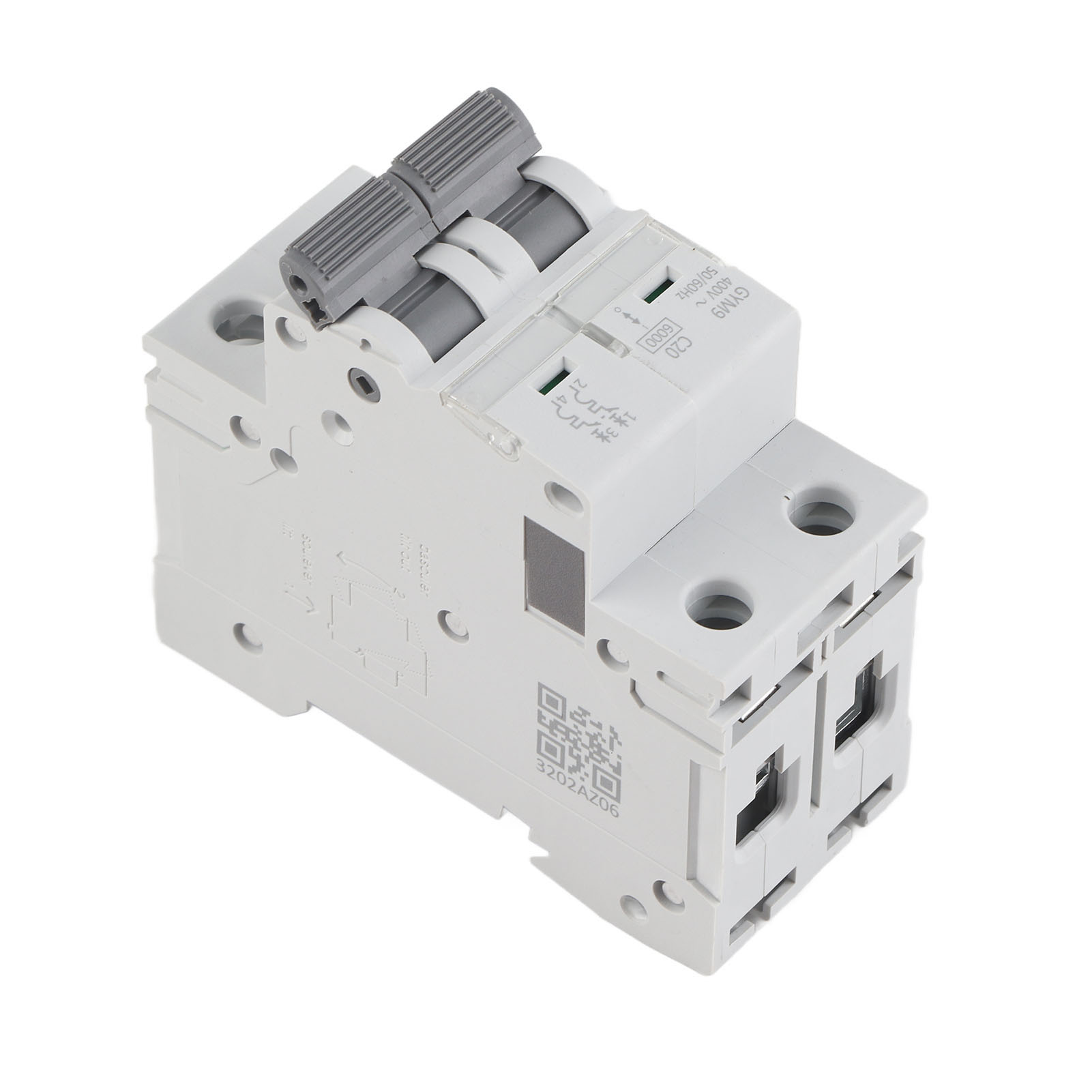 Hochwertiger 2-poliger Miniatur-leistungsschalter Für Elektrische Geräte, 400 V Ac, Gym9-c6520a