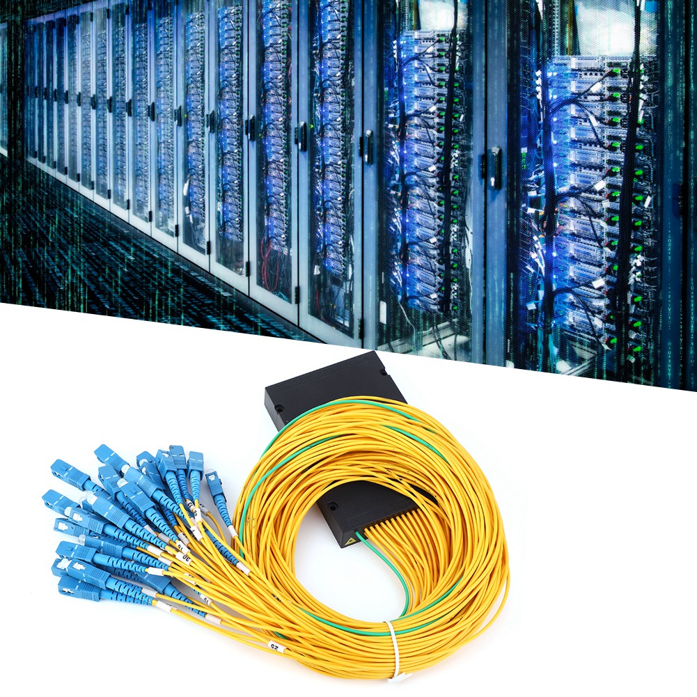 Singlemode-glasfaser-splitter 1x32 Plc-splittermodul Mit Sc/upc-schnittstelle