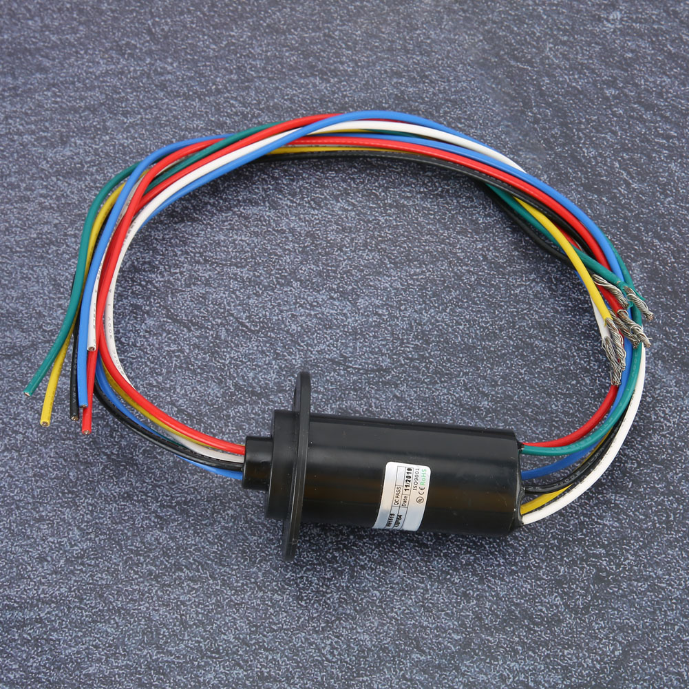 Mw1615 Leitfähiger Schleifring, Elektrischer Sammelring, 0 600 V Ac, Dc, 0,1 Nm, 0,03 Nm, 6 Kanäle