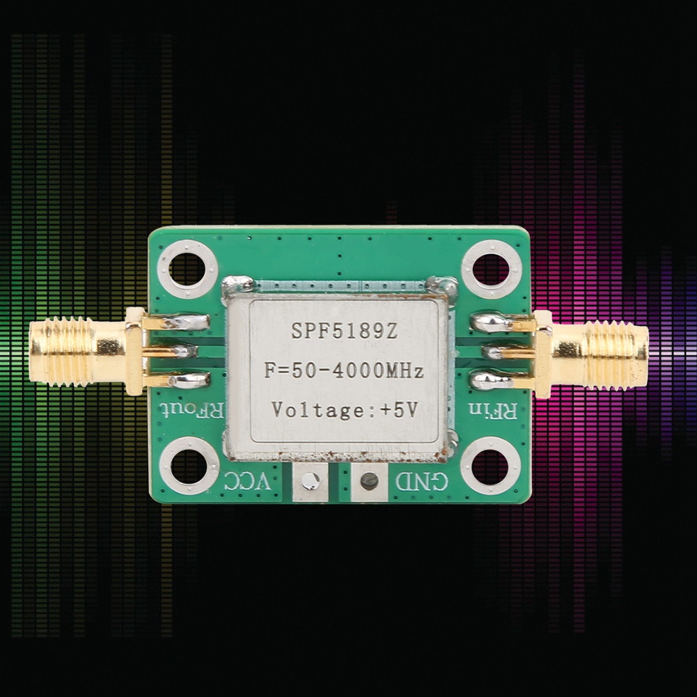 Spf5189 0,6 Db Hf-verstärkermodul 0,1–4000 Mhz Breitband-lna-signalverstärkungsempfängerplatine