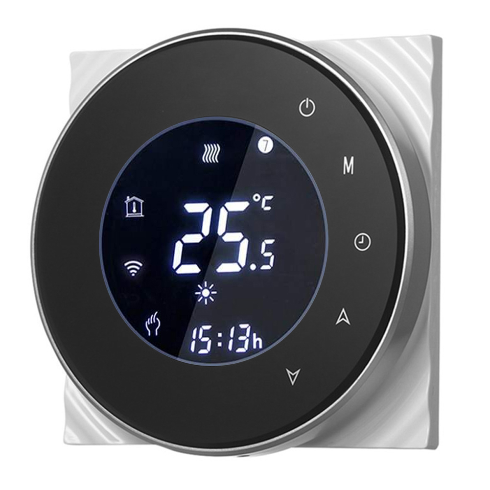 Digitales Thermostat Mit Lcd-touchscreen Zur Temperaturregelung Für Gas Und Wasser, Ac 95–240 V, 5 A