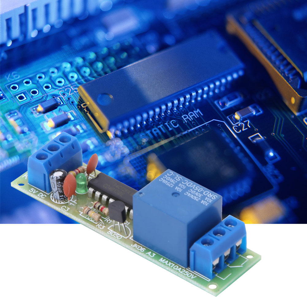 3 Stück Relaismodul Cd4013 Chip, 1 Kanal, Öffner/schließer, Einpolig, Zweifach Umschaltend, Mit Optokoppler-isolation, 5 V Dc