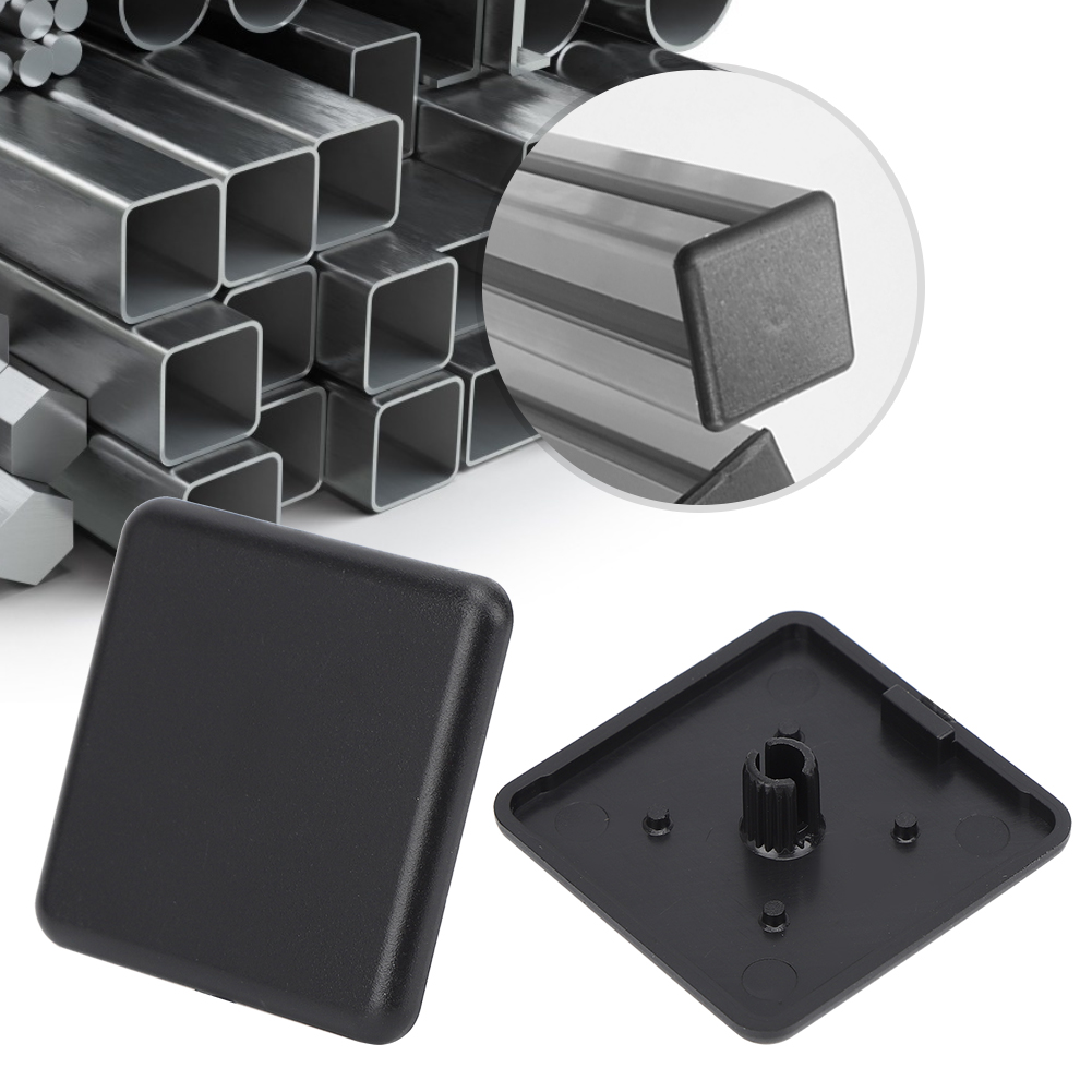 50 Stück Endkappenabdeckungen, Schwarze Kunststoffbefestigungen Für 2020/3030/4040 Eu-standard-aluminiumprofile, Eu-standard 3030