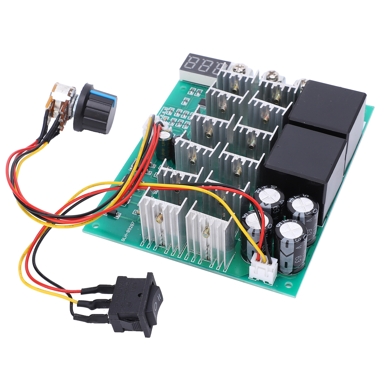 Motordrehzahlreglermodul 10v-55v Dc, Variabler Drehzahlschalter, Digitale Skala 12v24v36v48v
