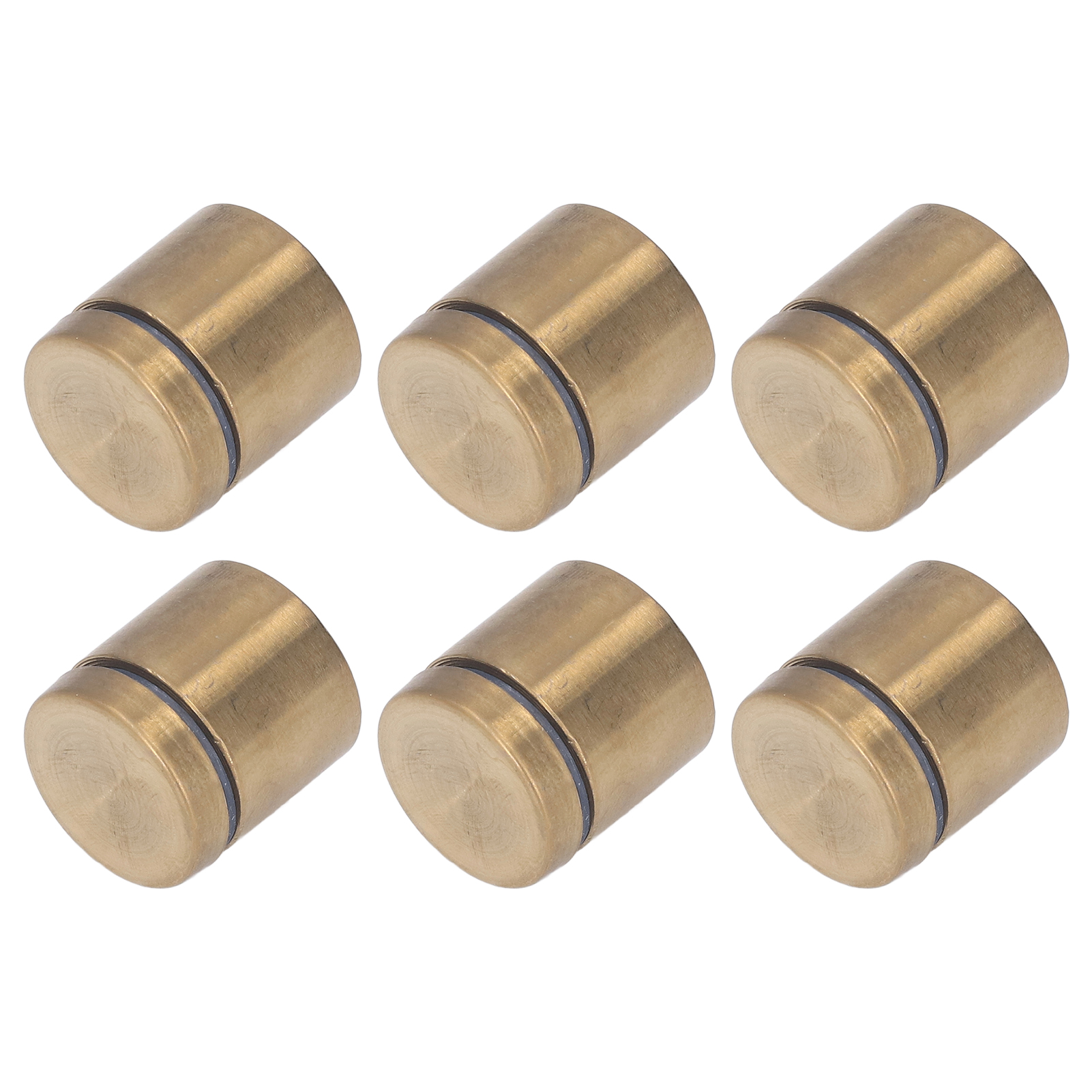 12 Sets Werbenägel Aus Edelstahl, Wandabstandshalter, Glasbefestigungsmaterial 25x25mm