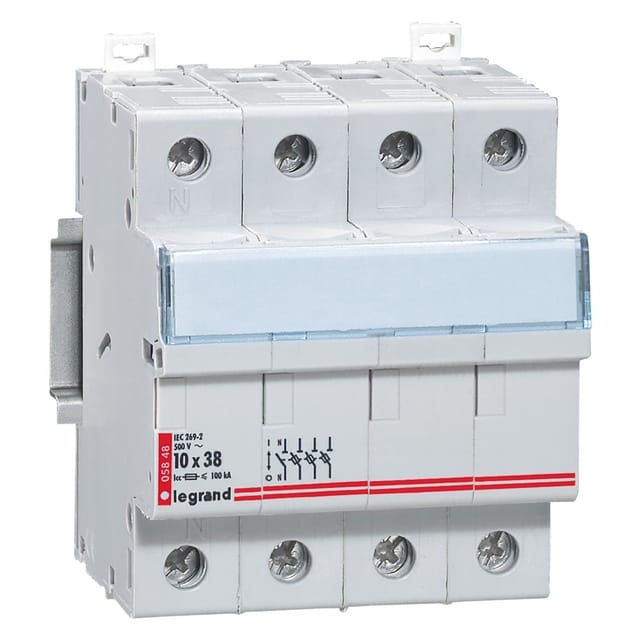 Legrand Dreipoliger Schalter 4 Module 10 x 38 mm 500 V