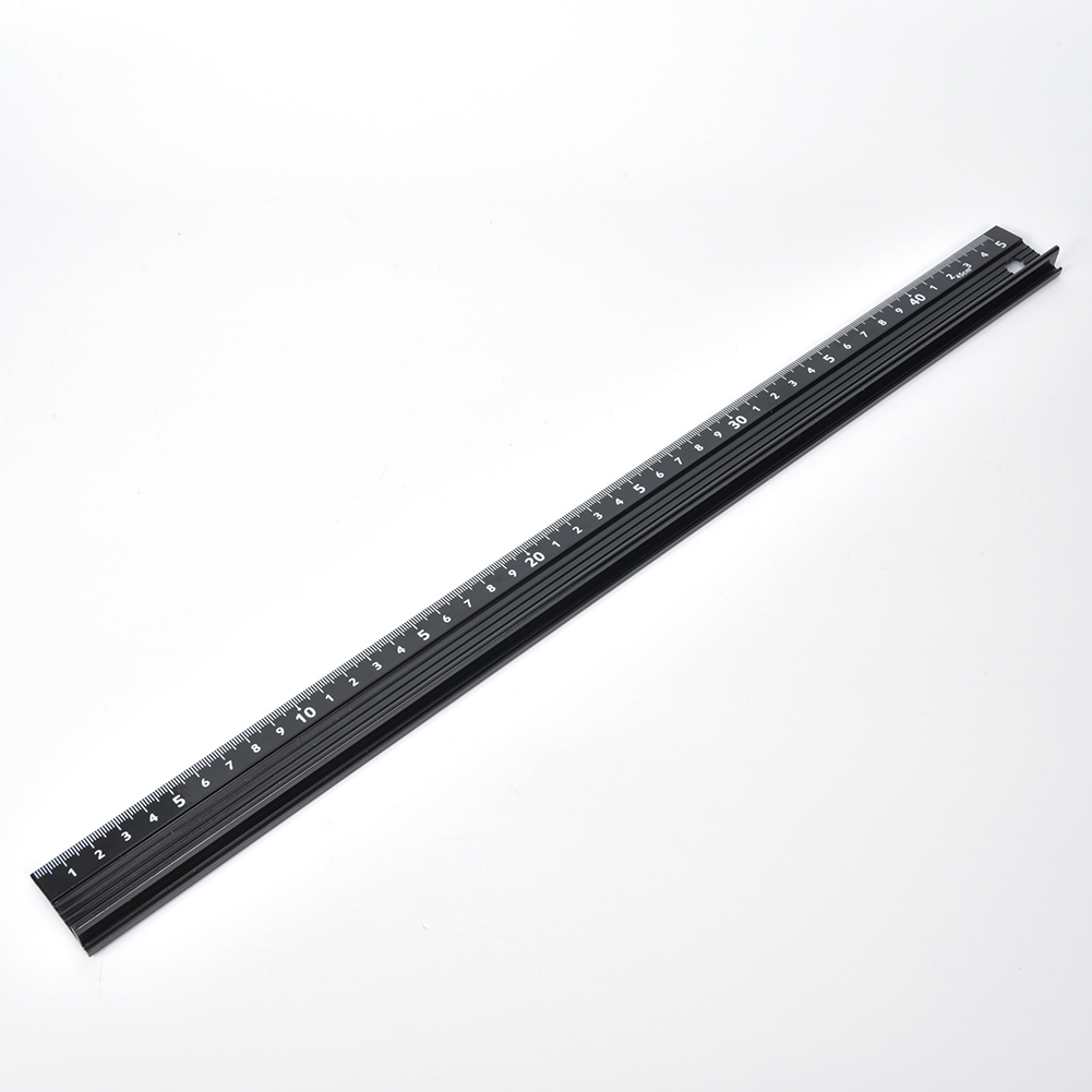 Schneidelineal L-förmig, Messwerkzeug Aus Aluminiumlegierung, Hardware-zubehör Zur Längenmessung (l-förmig, 45 Cm)