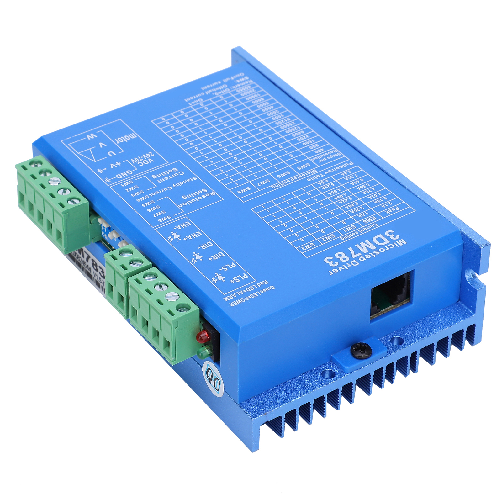 3-phasen-schrittmotortreiber 3dm783 Controller-platinenmodul Industriemotorenwerkzeug Dc 24–60 V