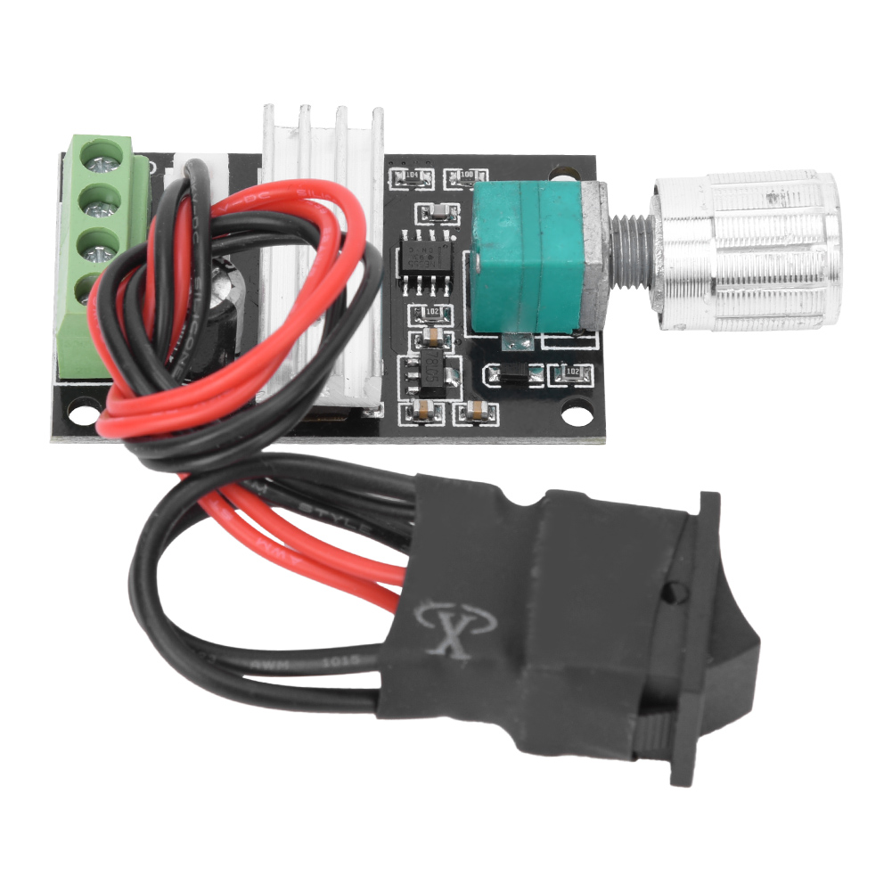 6-28v 3a Pwm-gleichstrommotor-drehzahlregler, Cw/ccw-drehzahlregler Mit Schalter