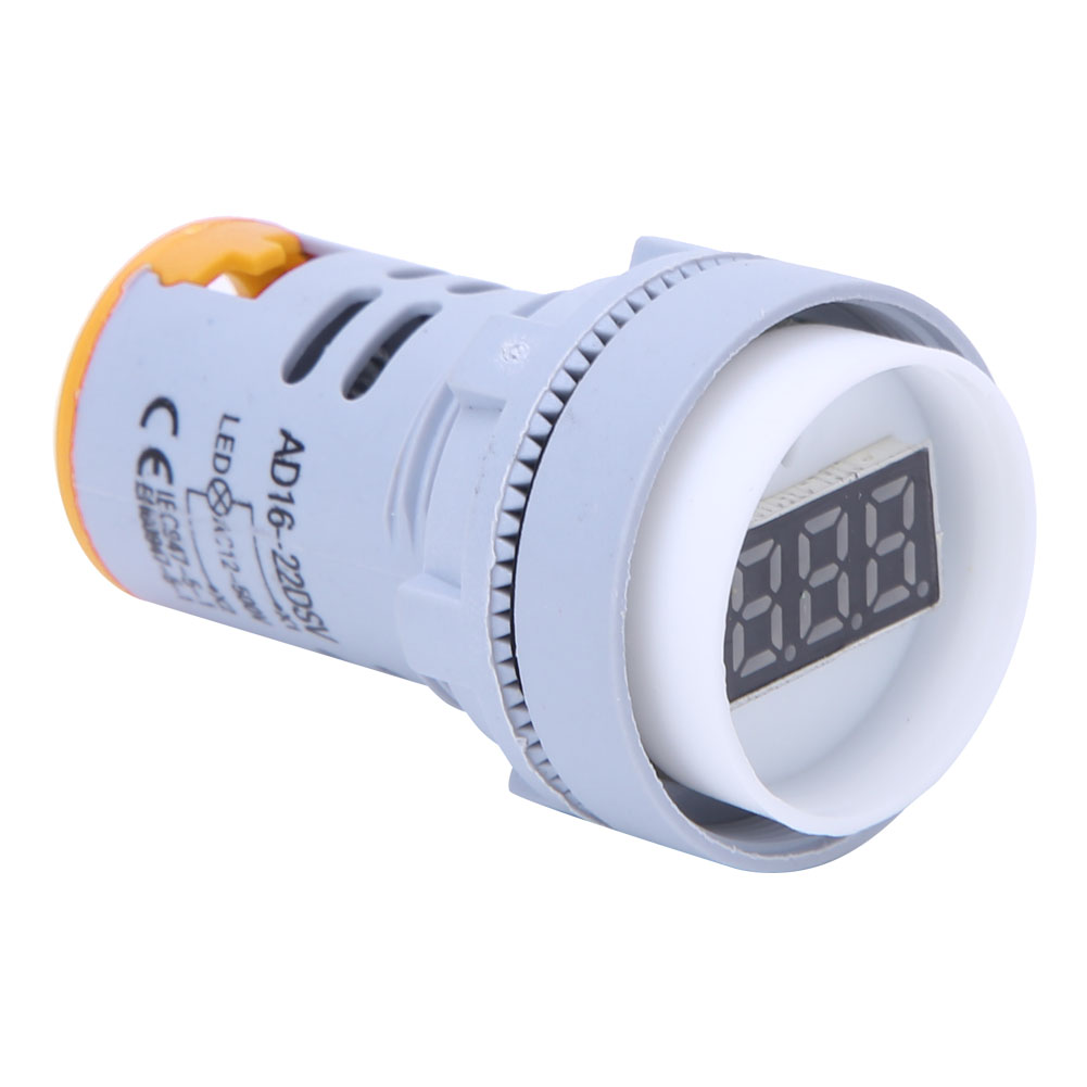 Ad16-22ds Led-anzeigeleuchte, Digitalanzeige, Voltmeter, Wechselstrom 60 V–500 V, Gelb