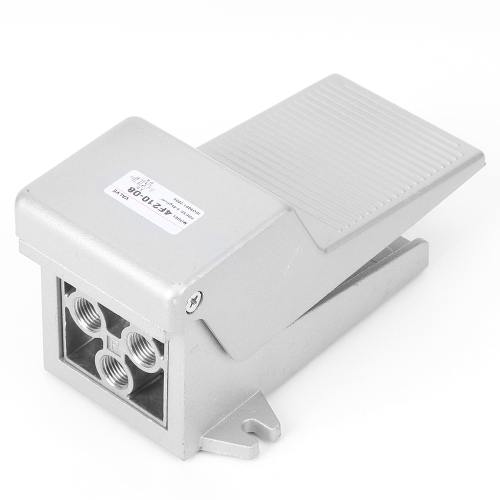 Fußventil Für Pneumatische Werkzeuge, 2 Positionen, 5 Wege, Aluminiumpedal, Langlebig, Direktwirkend