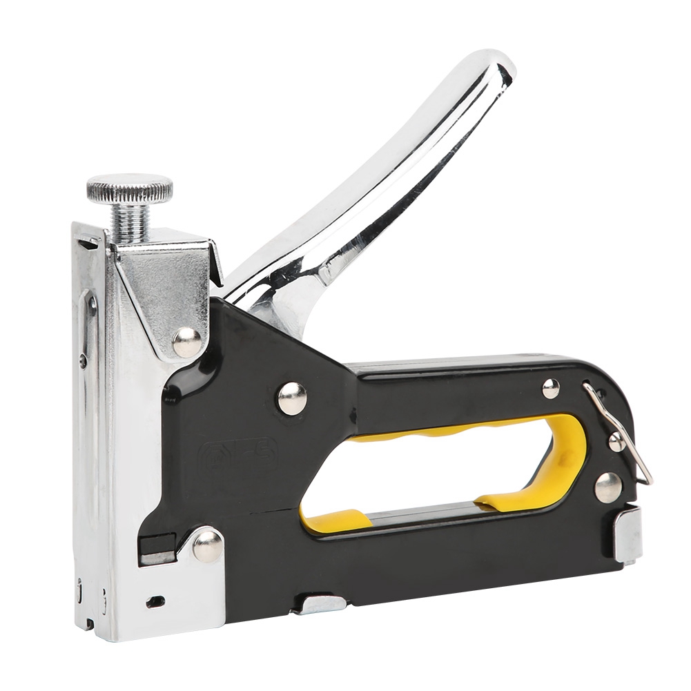 Manueller Nagler/tacker, Handnagler, Zubehör Für Hardware, 3-fach Verwendbar, Aus Schwarzem Legiertem Stahl