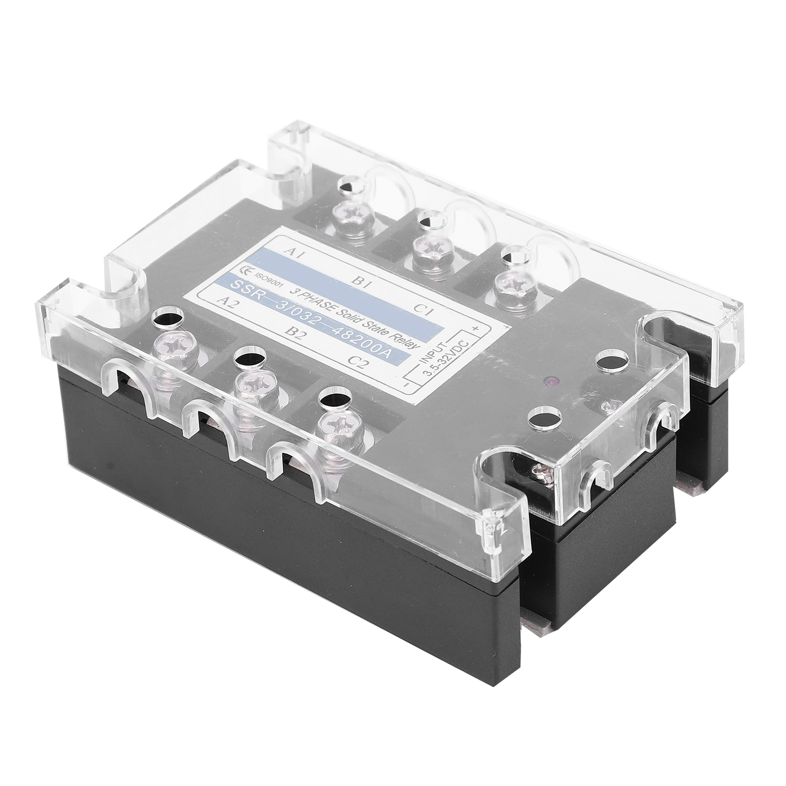 Dreiphasiges Ssr-gleichstrom-steuerrelais, Wechselstrom 480 V, 200 A, Halbleiterrelais Für Industrieanlagen, Ssr-3 D48200 200 A