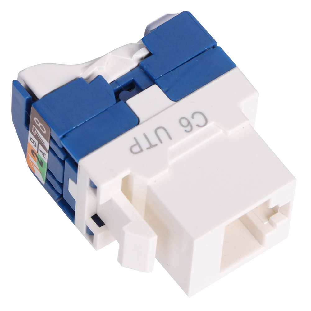 Stück Cat6 Netzwerkmodul Drehbarer Rj45 Netzwerkkabel-informationsstecker-adapter