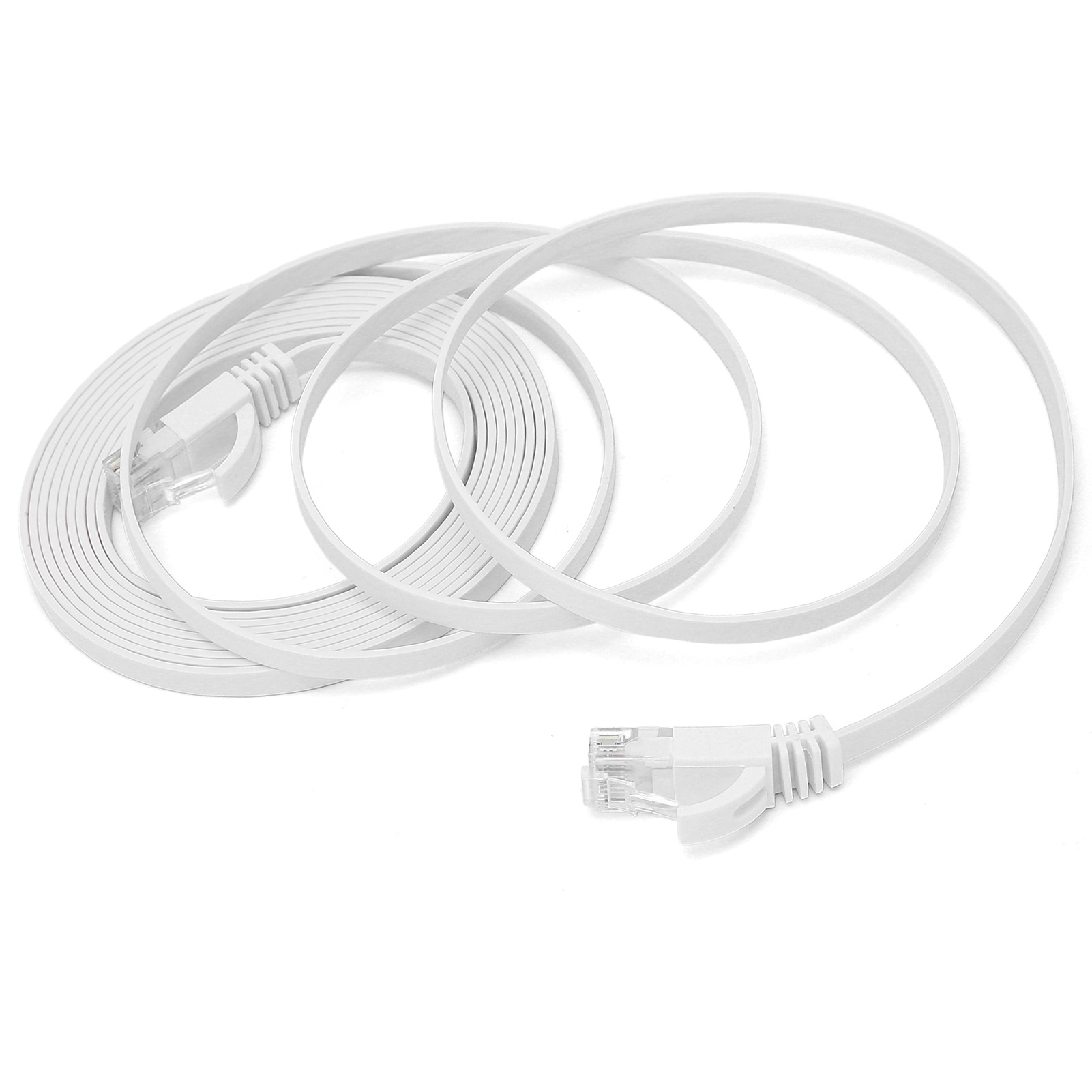 Ethernet-kabel Cat6 Gigabit 8-adrig, Verdrilltes Adernpaar, Netzwerk-jumper, Flachkabel Aus Kupfer, 3 Meter