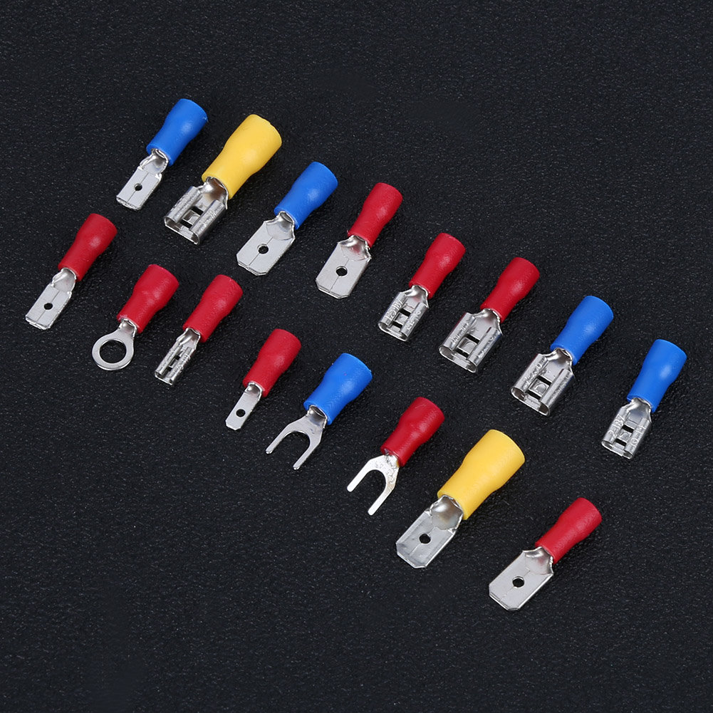 280-teiliges Isoliertes Flachsteckverbinder-set Für Elektrische Bauteile
