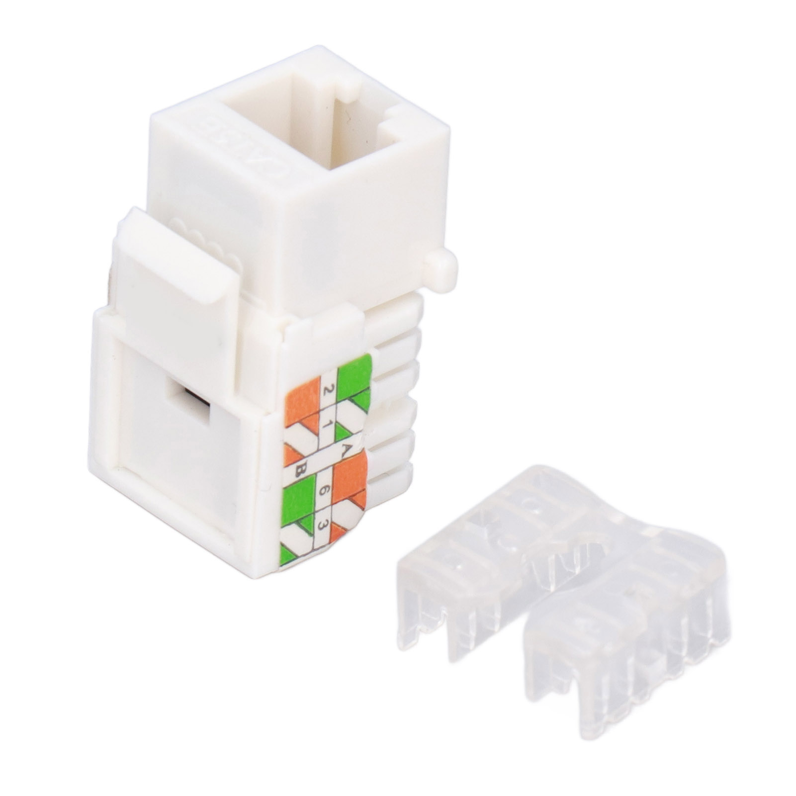 Tf1015a Rj45 Cat5 Typ A Netzwerk-abschirmmodul Mit Kappen Für Isdn-ethernet-anschluss, 10 Stück