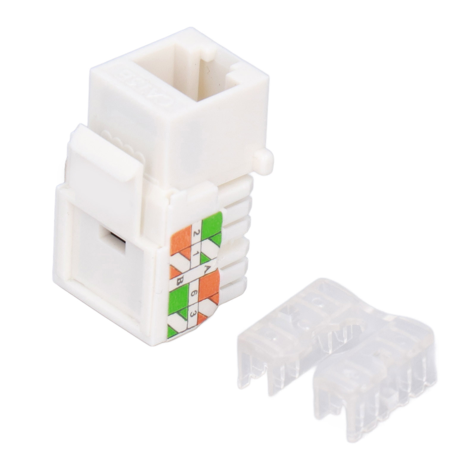 Tf1015a Rj45 Cat5 Typ A Netzwerk-abschirmmodul Mit Kappen Für Isdn-ethernet-anschluss (5 Stück)