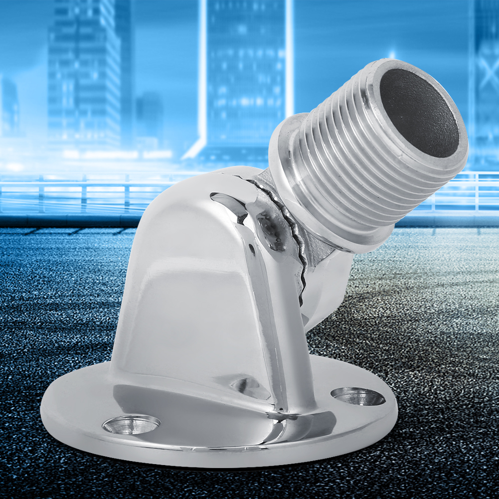 Bootsantennenfuß Aus Hochfestem Edelstahl 316 Mit 25-mm-gewindekopf
