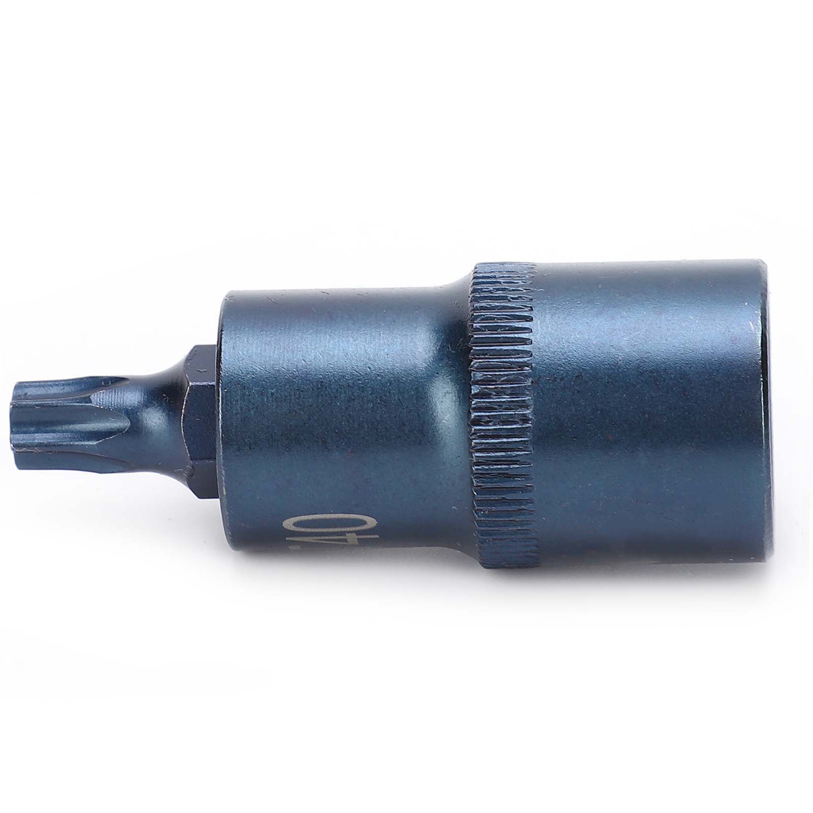 Steckschlüssel-bit-stern S2 Aus Legiertem Stahl, Elektrisches Schnellschrauber-werkzeug, Hardware-blau 1/2x55xt40