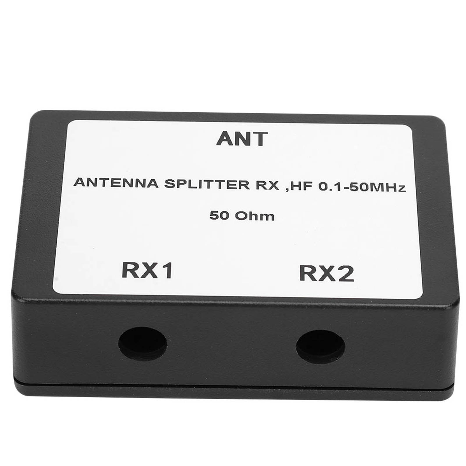 1–50 Mhz Rx Hf-antennensplitter, 50-ohm-kabelsignalsplitter, 3,2 Db Verlustarmer Bnc-anschluss