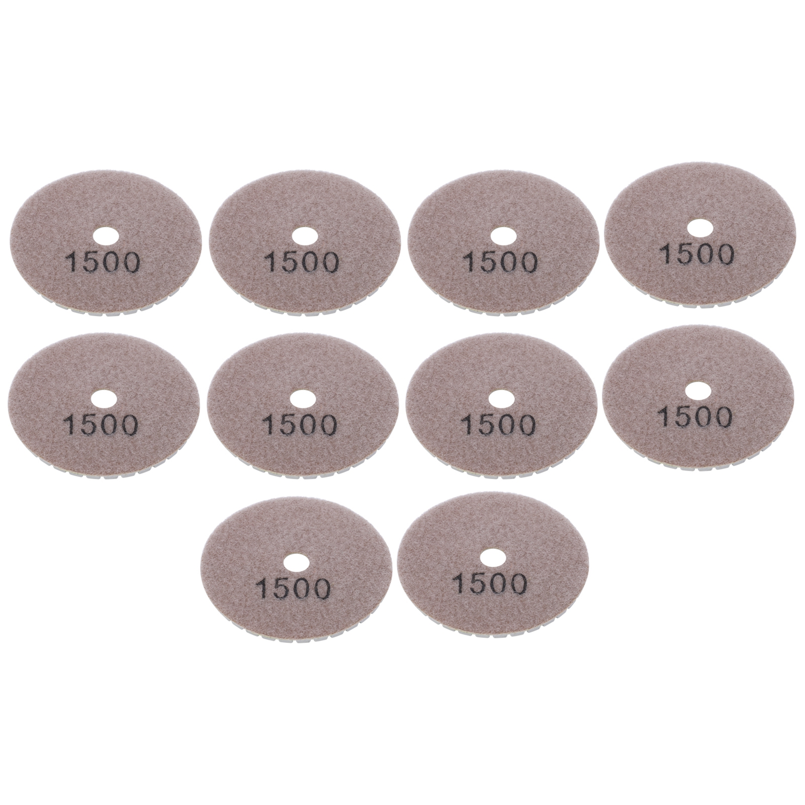 10 Stück 3-zoll-schleifscheiben/polierpads Mit Diamantstruktur, Geeignet Für Marmor, Beton Und Steine, 1500er Körnung