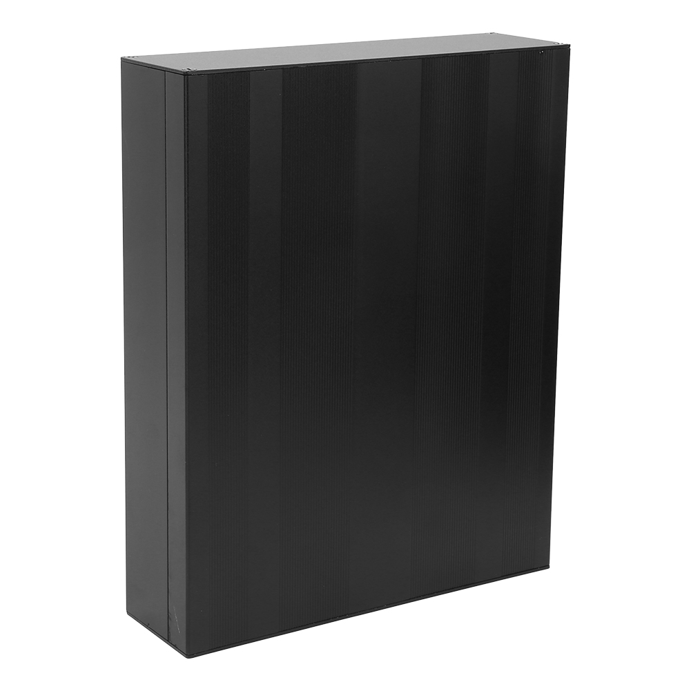 Aluminium-projektgehäuse, Mattschwarz, 50 X 178 X 220 Mm, Für Diy-elektronikprodukte