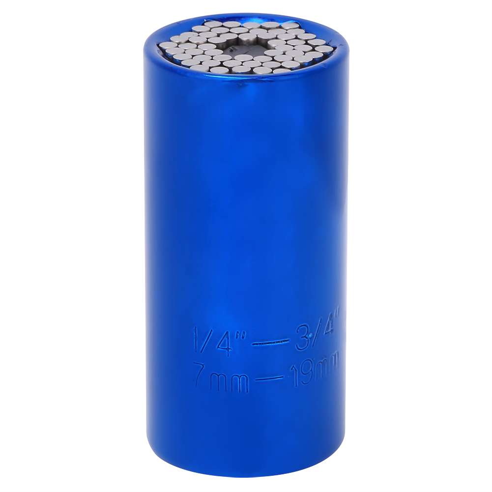 1/4-zoll-3/4-zoll-universalstecknuss + 3/8-zoll-cr-v-pleuelstange Für Die Automobilindustrie (blau)