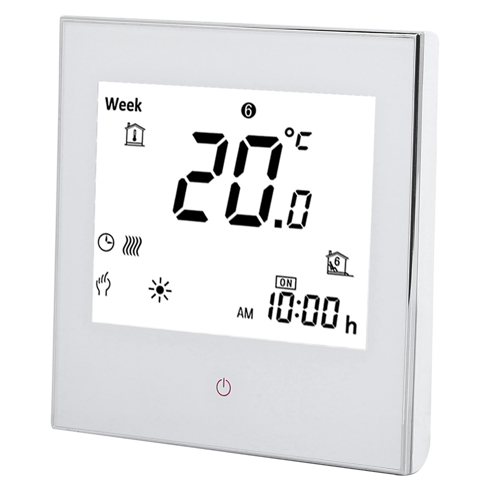 Heizraumthermostat, Wöchentlich Programmierbar, Lcd-touchscreen, 5 A, 110–230 V Wechselstrom
