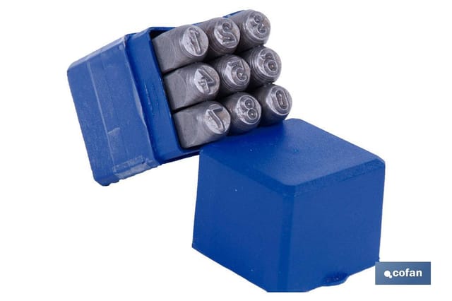 Zahlenstempelset 6 mm