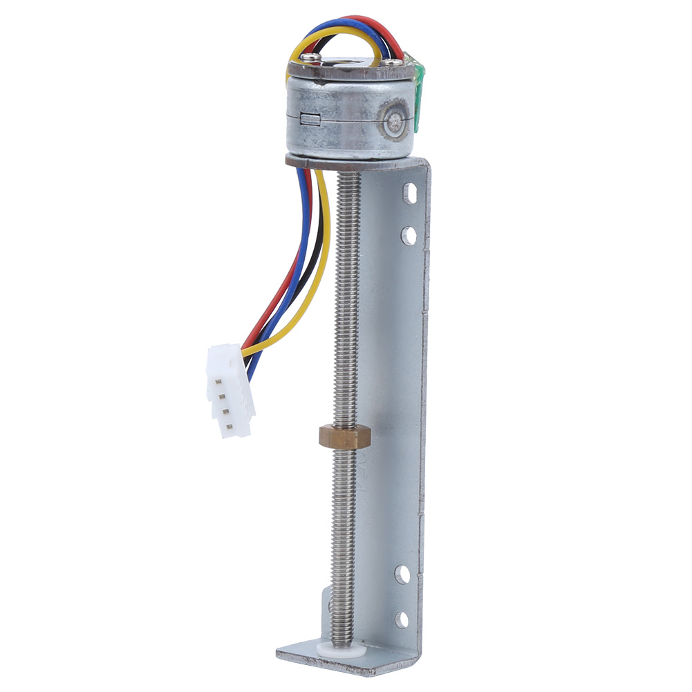 2-phasen-schrittmotor Mit 4-draht-schraubschlitten, M3-mutter, 4,9 V Ansteuerspannung, 18° Schrittwinkel