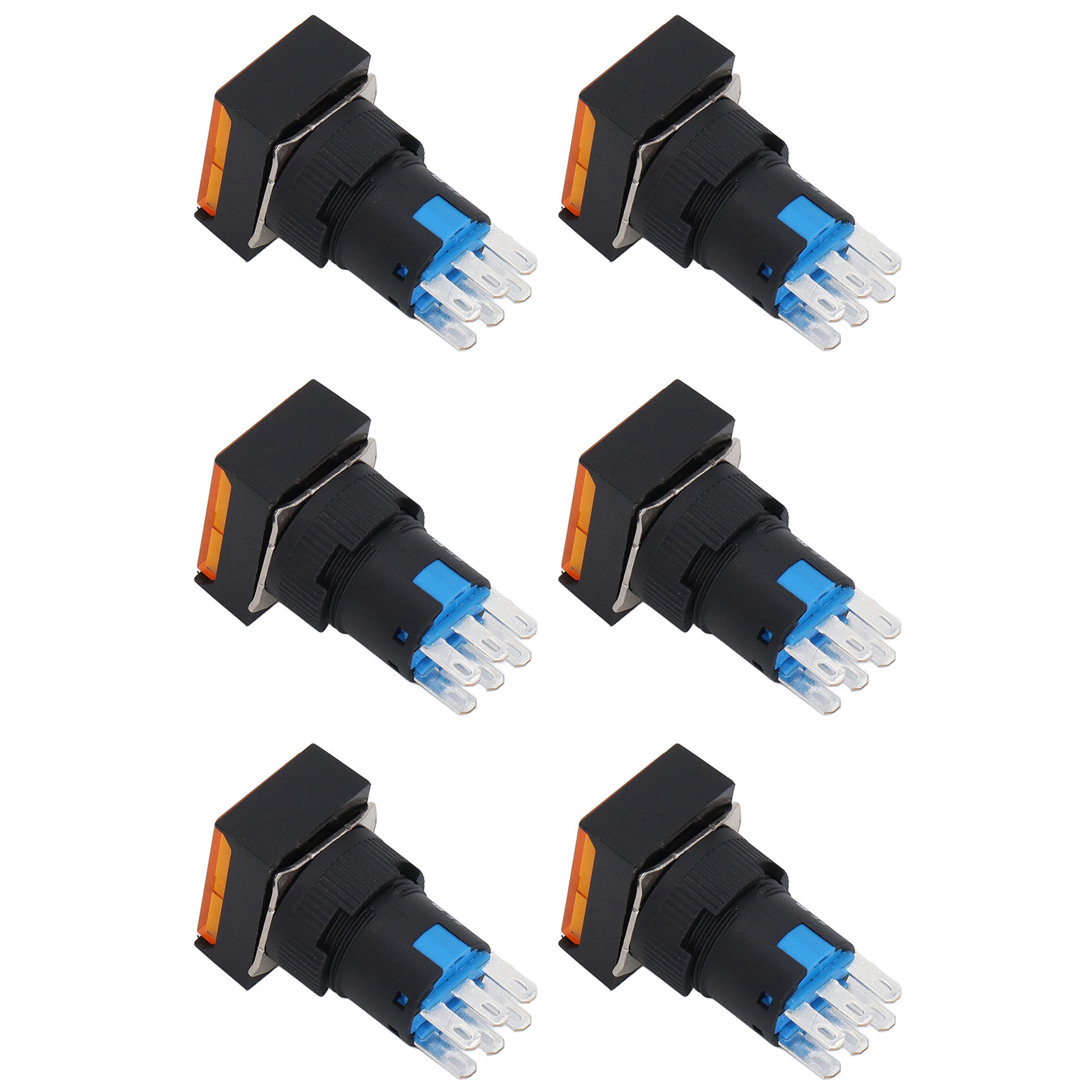 Momentaner Drucktaster Mit Selbstverriegelungsfunktion, Sicherer Industrie-steuerschalter, Ac 0–240 V