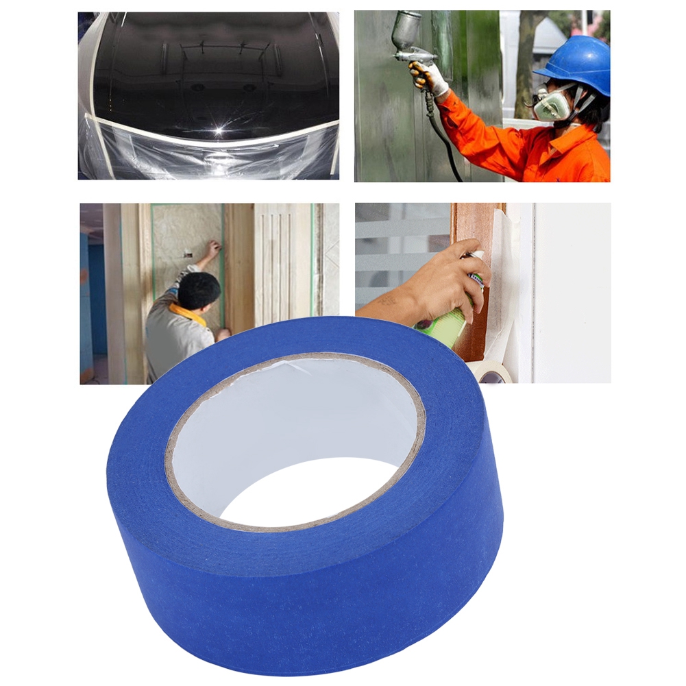 Blaues Abdeckband Für Diy-autolackierung, Sprühklebeband, Dekorband Für 3d-drucker, 45 Mm X 50 M
