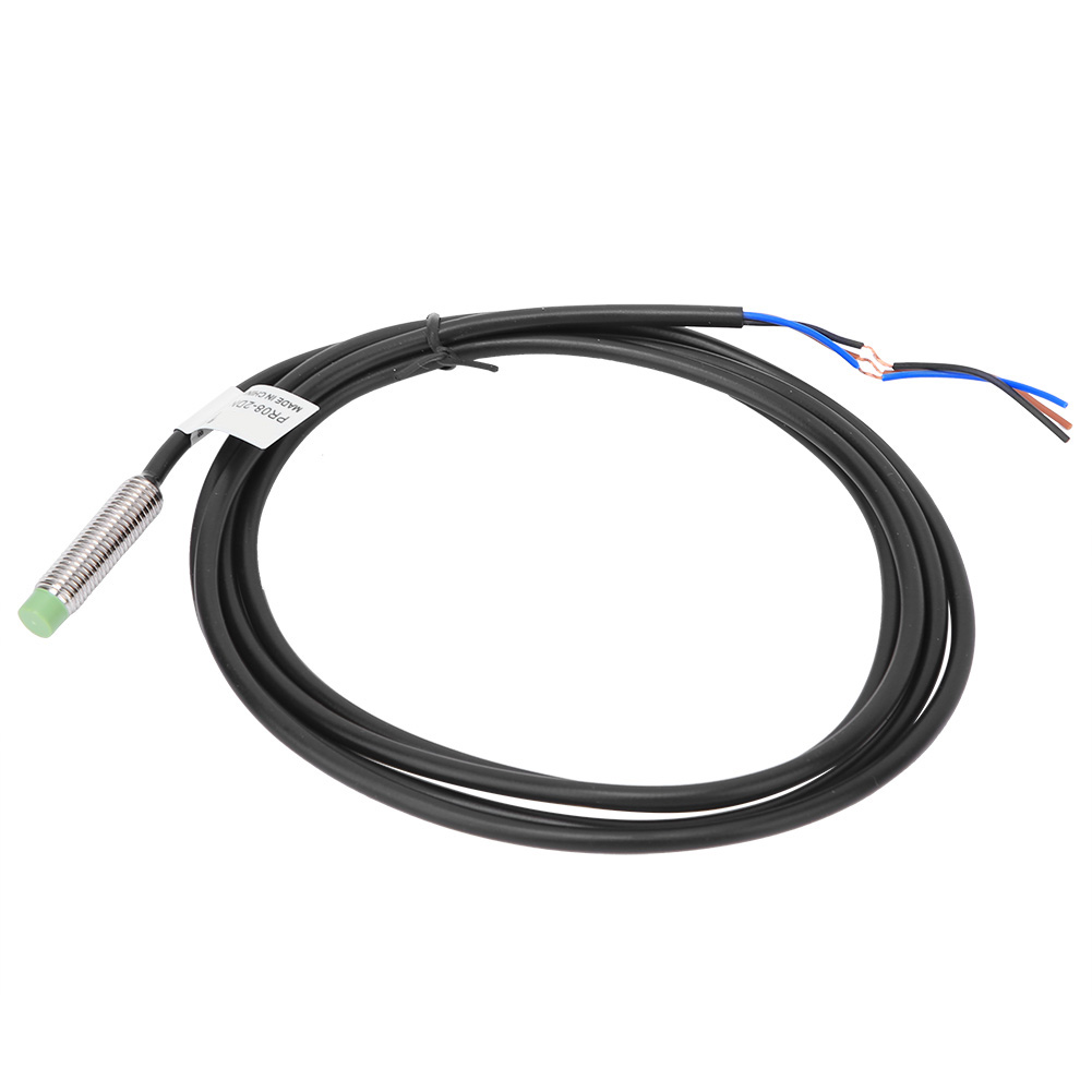Berm Näherungsschalter, Induktiv, Metall, Dc 10–30 V, 3-adrig, Npn, Schließer, 2 Mm, Ø 8 Mm