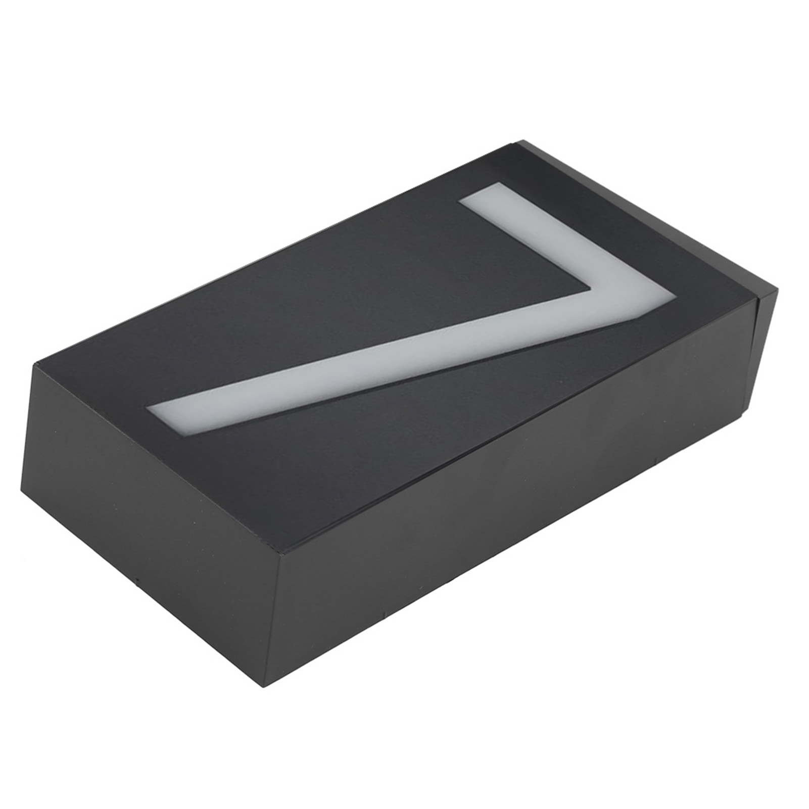 Solarbetriebene Led-hausnummernschildleuchte Für Den Außenbereich, Haus, Hotel, Geschäft, Tür, Adressschilder (nummer 7)