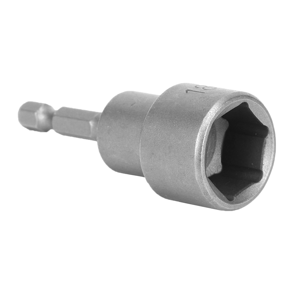 5-teiliges Set Magnetischer Sechskant-schraubenbohrer Aus Verzinktem Werkzeugstahl, 18 Mm, Für Elektrische Schraubendreher