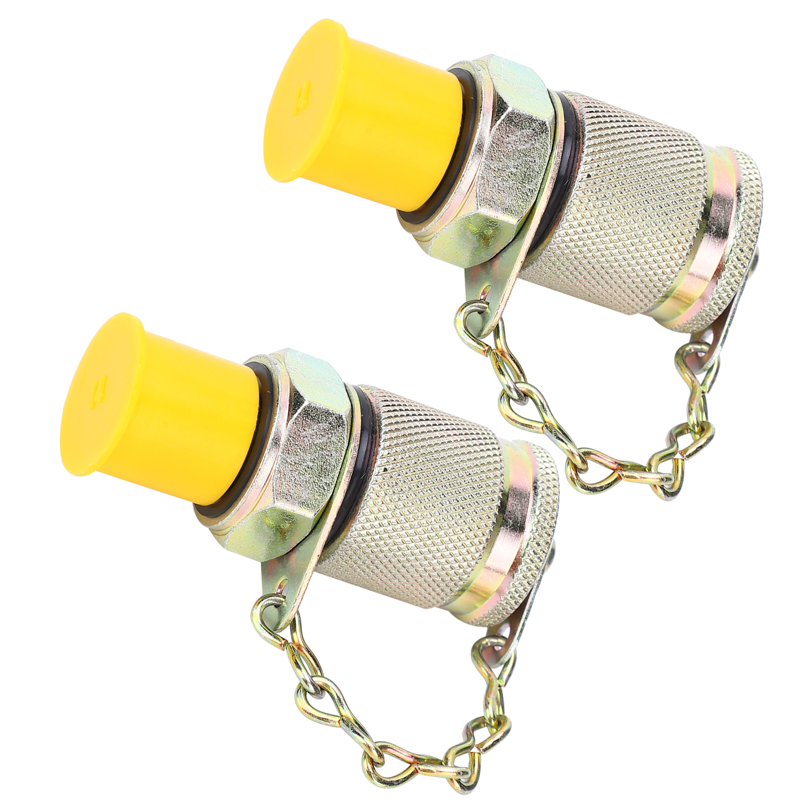 2 Stück Hydraulik-prüfadapter Hochdruck-schlauchverschraubung Messpunktkupplungswerkzeug M10 X 1‑m12 X 1,25