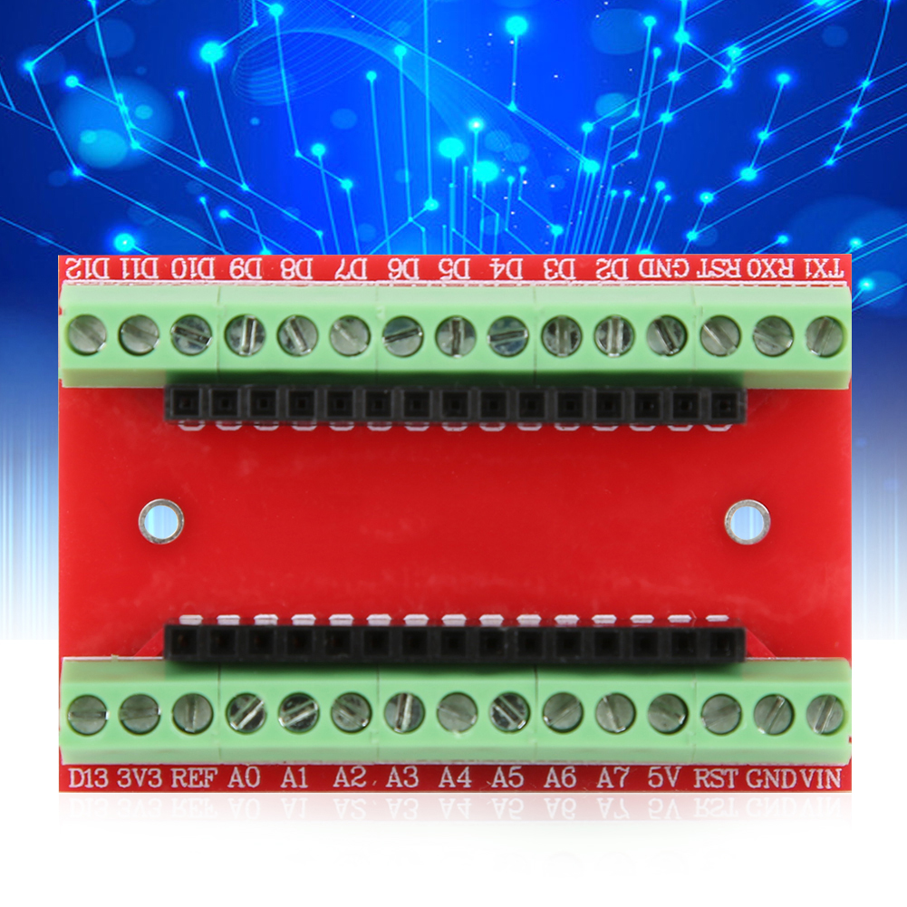 5 Stück Io Shield Erweiterungsplatine Kompakter Terminaladapter Industriezubehör